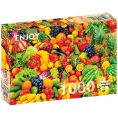 Enjoy Puzzle Fruits and Vegetables Puzzel (1000 stukjes)