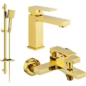 Mexen Uno DQ45 badset, goud - 71403DQ45-50