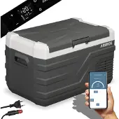 Arebos Compressor Koelbox - Koelbox Elektrisch 12V 230 Volt - Koelbox Auto - 26L - Temperatuurregeling via APP of LCD-touchscreen
