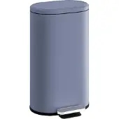 HOMCOM -prullenbak-PP-36,5x31x61cm-grijs