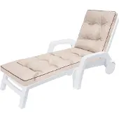 Hobbygarden - Stoelkussen - Hugo Beige - 201x55 cm