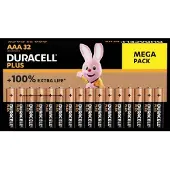 Duracell Plus-AAA BP32 AAA batterij (potlood) Alkaline 1.5 V 32 stuk(s)