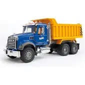 BRUDER Mack Granite Tip Up Truck (02815) Zilver Kinderen