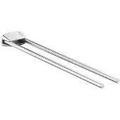 Keuco City.2 - Dubbele handdoekhouder, lengte 43 cm, chroom 02718010000
