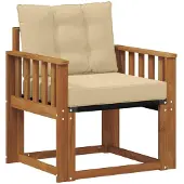 vidaXL Buitensofa Massief Acacia Hout Naturel