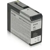 Epson T580 (C13T580800) Inktcartridge Mat-zwart