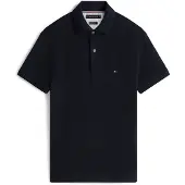 Tommy Hilfiger Shirt 'CORE 1985 REGULAR POLO' nachtblauw / rood / wit
