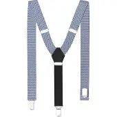 Olymp Bretels blauw, Effen