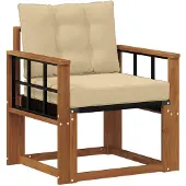 vidaXL Buitensofa Massief Acacia Hout Naturel