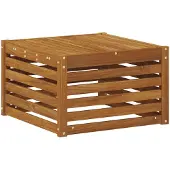 Syfax Buiten Tafel Massief Acaciahout Naturel 59 x 59 x 37 cm