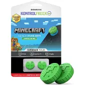 KontrolFreek KontrolFrntislip duimgrepen – Creeper editie (groen, 2 stuks, voor Nintendo Switch Joy-Cons / Pro Controller)