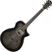 Ibanez AEWC16QATKH Transparent Black Sunburst