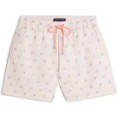 Tommy Hilfiger Underwear Zwemshorts 'Ithaca' lichtblauw / pastelroze / wit