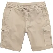 JP 1880 Regular Fit Cargo Shorts lichtbruin, Effen
