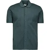 No-excess Gebreid vest basaltgrijs