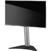 VCM Coscal Mini Tv-meubel Zilverkleurig, Zwart.