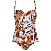Naturana Badmode Badpak Dames | Maat: 40B | Kleur: Bruin