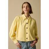 Sissy-Boy Geel jack met ballonmouwen | Maat: XS