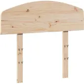 vidaXL Hoofdbord 75 cm massief grenenhout