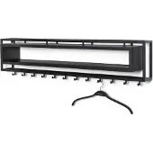 Spinder Design kapstok School 120 Black Edition - Zwart - 12 haken