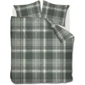 Rivièra Maison Dekbedovertrek Tartan Check Groen 240x200/220 cm