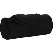 vidaXL plaid Zwart 240 x 220 cm 0.74 kg Fleece