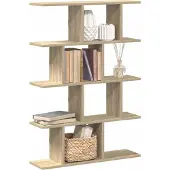 vidaXL - Wandschap - kubus - 12 - vakken - bewerkt - hout - sonoma - eikenkleurig