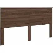 vidaXL Hoofdbord Bruine eik 100 cm Geconstrueerd hout