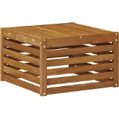 vidaXL Sectionele bankset 7 pcs Naturel Massief Acacia Hout