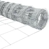 vidaXL Wildhek Warm Verzinkt 1000 x 150 x 0,18 cm IJzer