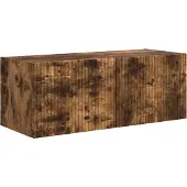 vidaXL Tv-meubelset 3 st Rook Eiken Bewerkt hout