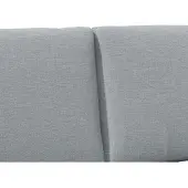 vidaXL Gestoffeerd hoofdbord Lichtgrijs 140 cm Massief grenenhout