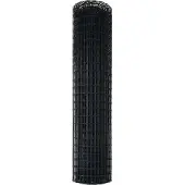 vidaXL Euro Hek 1 x 25 m PVC-gelaagd ijzer Grijs