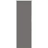 vidaXL Verduisteringsgordijn, grijs, 45x150 cm, stofbreedte 40,7 cm, polyester