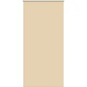 vidaXL Rolgordijn verduisterend 105x210 cm stofbreedte 100,7 cm beige