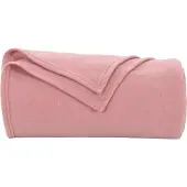 vidaXL plaid Roze 240 x 220 cm 0.74 kg Fleece