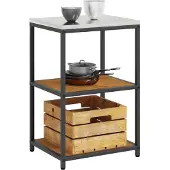 vidaXL Keukenplankeenheid HATTEM Roestig 60 x 50 x 92 cm Staal