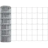 vidaXL Euro Hek 0,6 x 25 m PVC-gelaagd ijzer