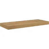 vidaXL Wandplank Muurmontage Bruin 60 x 23,5 x 3,8 cm Bewerkt hout