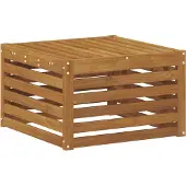 vidaXL Sectionele bankset 7 pcs Naturel Massief Acacia Hout