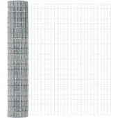 vidaXL Euro Hek 1,6 x 10 m PVC-gelaagd ijzer