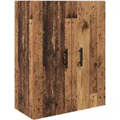 vidaXL Highboard 2 st Oud Hout 69,5 x 34 x 180 cm