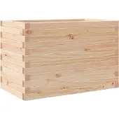 vidaXL Plantenbak 70x40x45,5 cm massief grenenhout