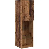 vidaXL TV Kast 7 st Oudhout Bewerkt hout