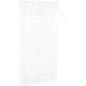 vidaXL Venetiaanse jaloezie Wit 220 x 115 cm 25 mm Aluminium