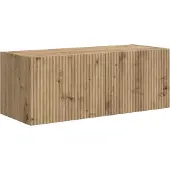 vidaXL Tv-meubelset 4 st Artisan Eiken Bewerkt hout