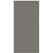 vidaXL Verduisteringsgordijn, grijs, 70x175 cm, stofbreedte 65,7 cm, polyester