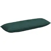 vidaXL Rugkussen Donkergroen 200 x 19 x 50 cm Stof