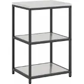 vidaXL Keukenplankeenheid HATTEM Zilverkleurig 60 x 50 x 92 cm Staal