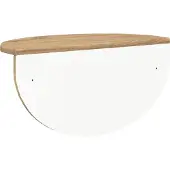vidaXL Wandplank Muurmontage Artisan Eiken 48 x 24 x 24 cm